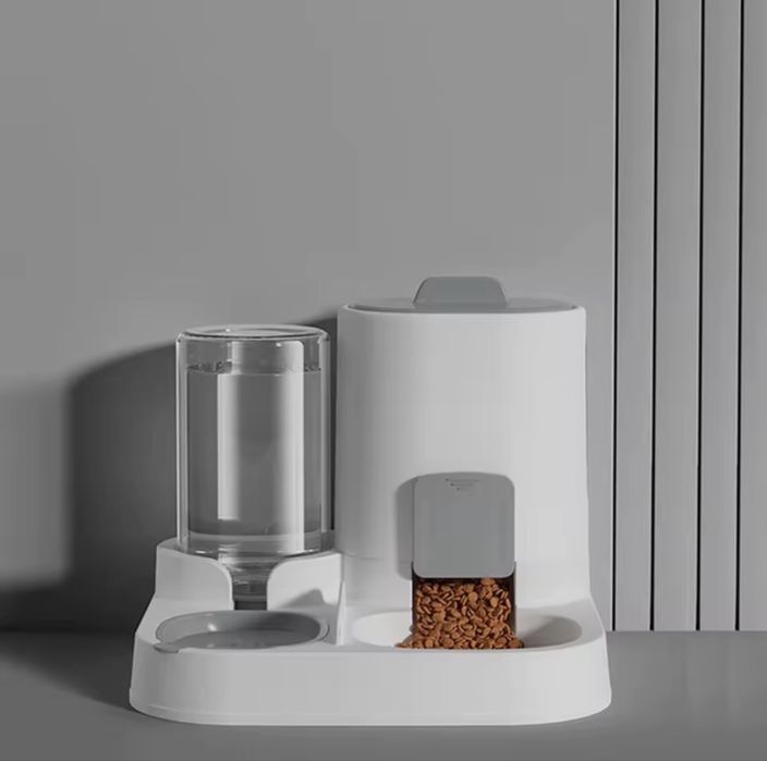 Dispensador de comida e agua para gato ou gato