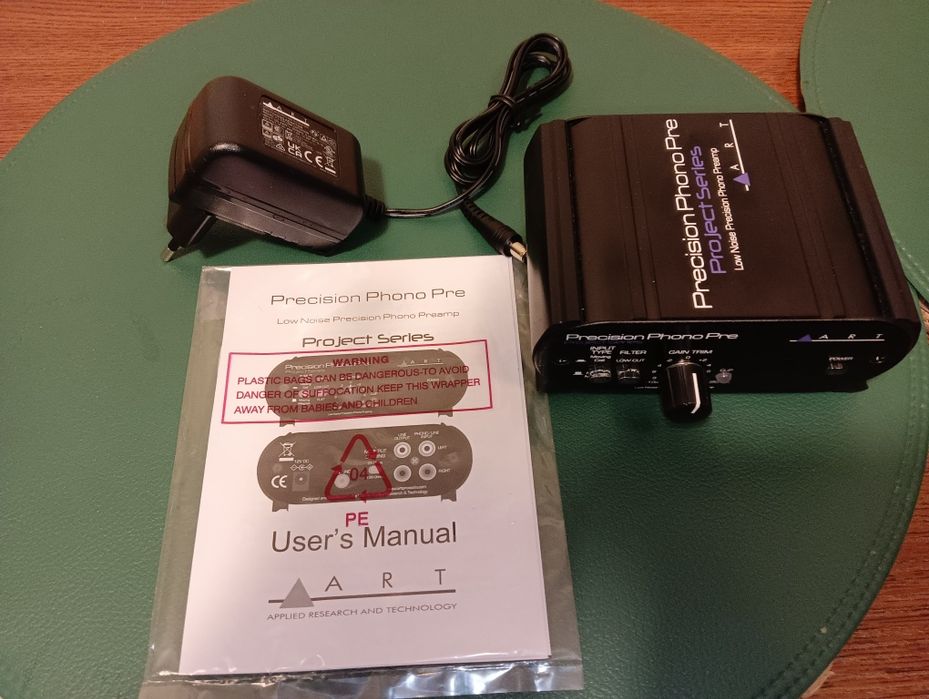 Przedwzmacniacz gramofonowy ART PRECISION PHONO PRE AMP   wys. jakosc