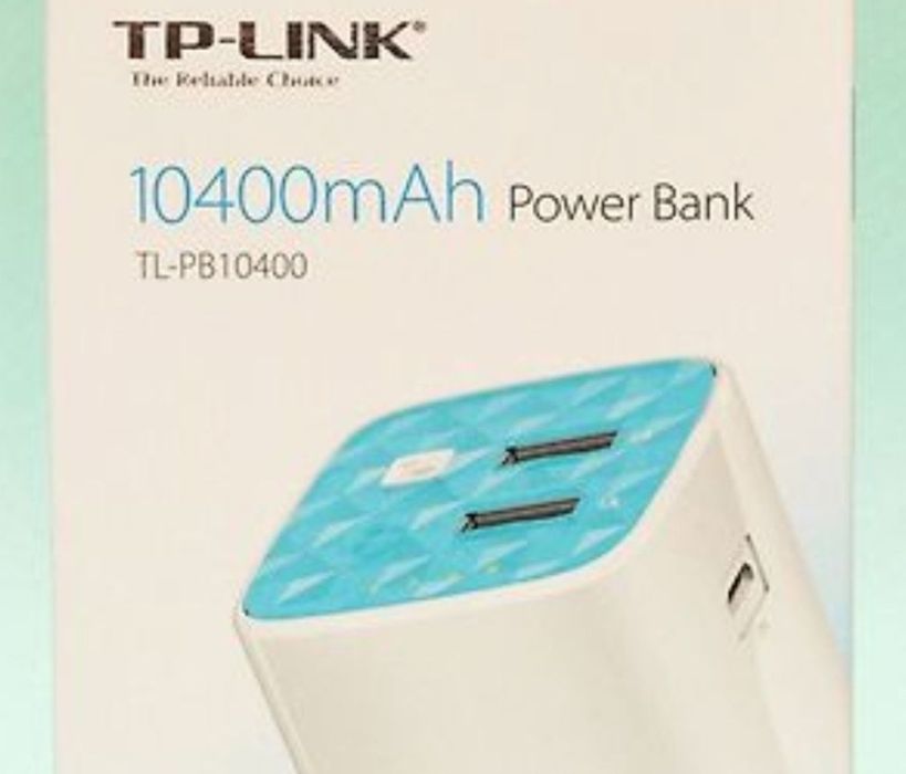 Powerbank tp link 10400 mah com lanterna