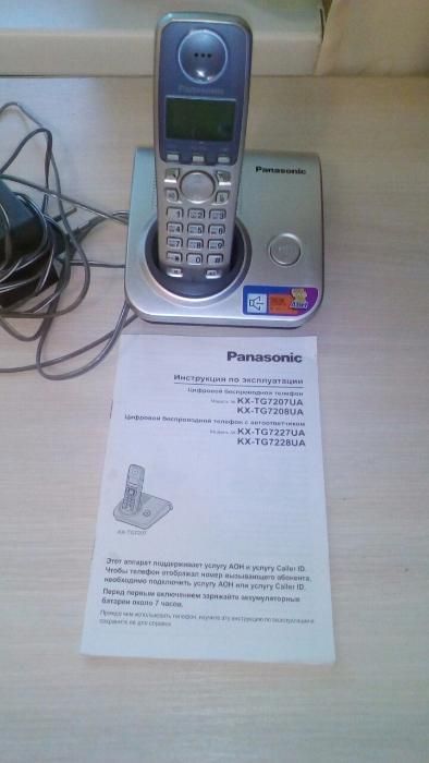 Радиотелефон Panasonic KX-TG7207UA