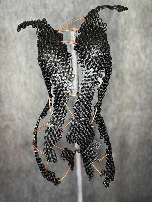 Декоративна фігура із гайок М8 (повністю ручна робота)