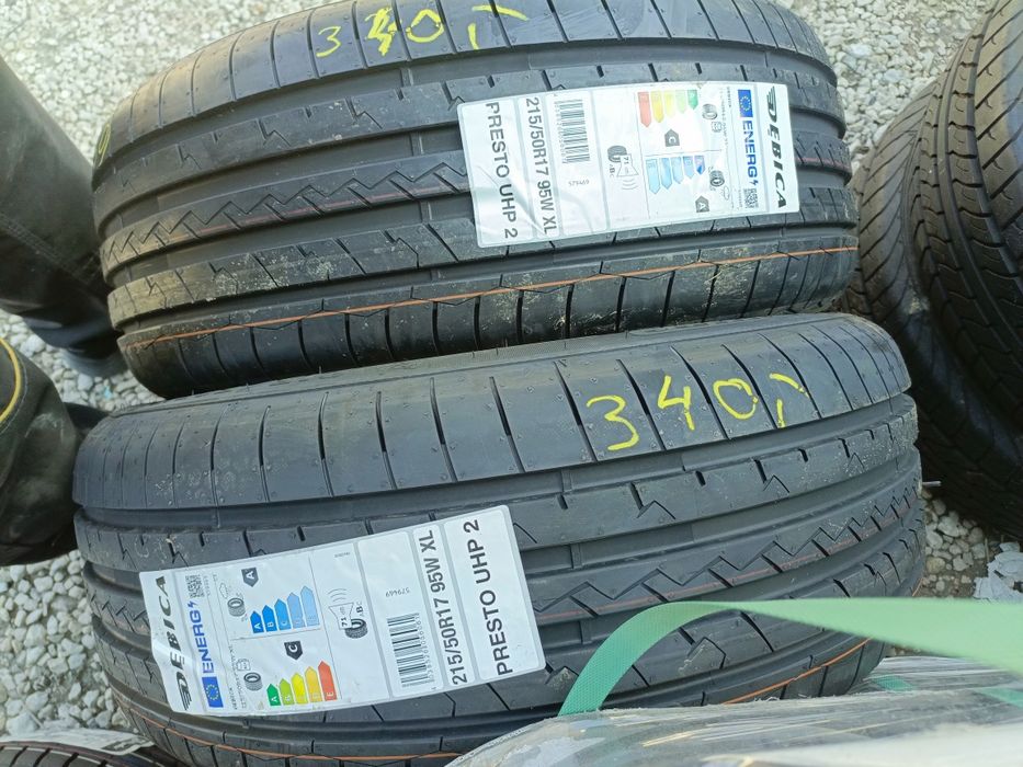 Nowe opony letnie 215/50/17 Dębica 2 sztuki 2024r