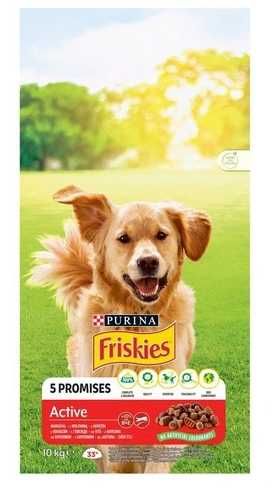 Purina FRISKIES Active - sucha karma dla psa - 10kg