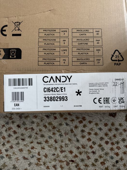 Placa de indução Candy CI642C NOVA!