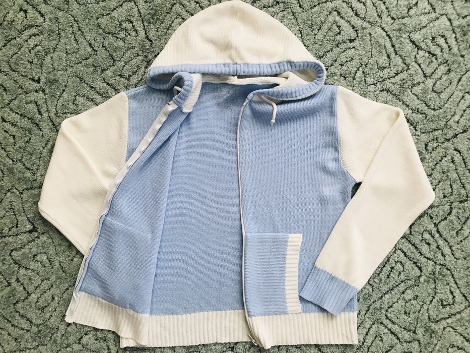 Кофта Xs/S реглан худи с капюшоном на замке