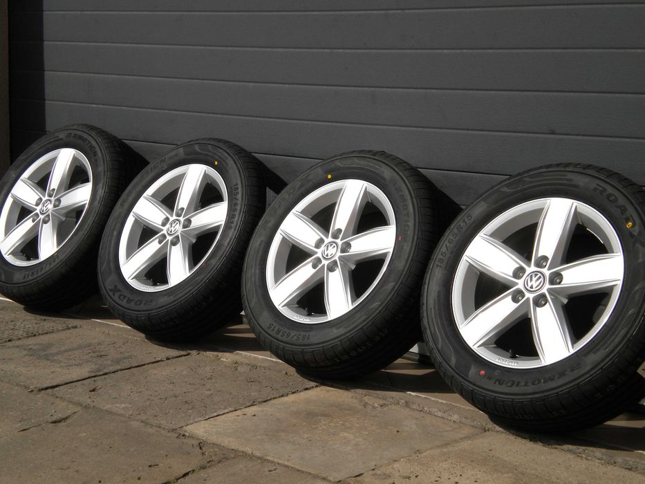 Nowe koła aluminiowe 15 5x100 Oryginał VW POLO VI od 2017r