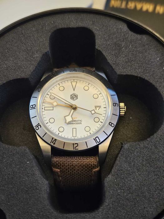 Relógio San Martin automático GMT