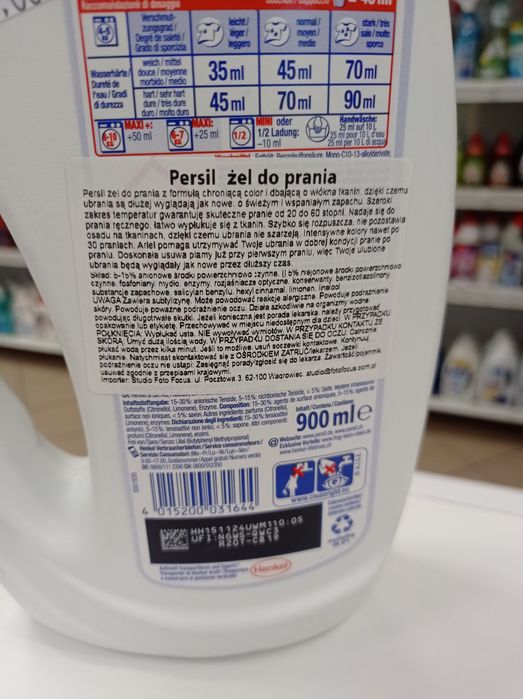 Żel do prania Persil oryginalny z Niemiec