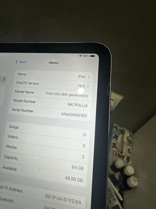 Apple Ipad mini 6, 64