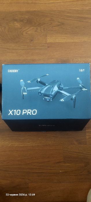 Дрон CHUBORY X10 PRO з GPS та дома HD  камерами і трьома акумуляторами
