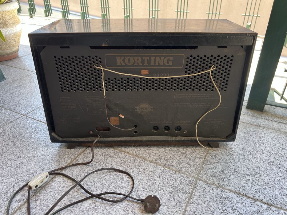 Rádio Antigo Valvulado Körting Noblesse