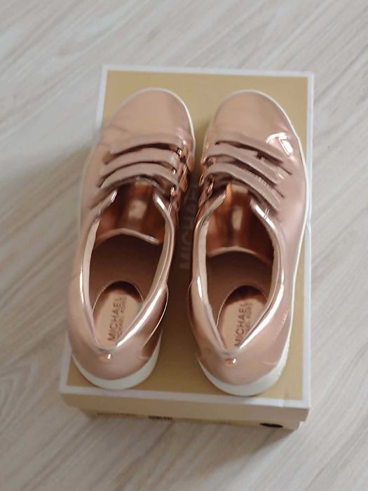 Sneakersy Michael Kors zlote