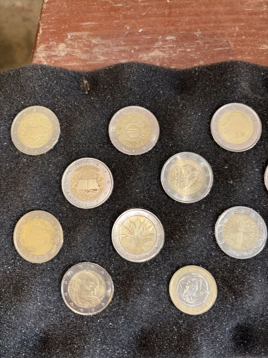 Moeda de 2€ PROOF + Moedas comemorativas