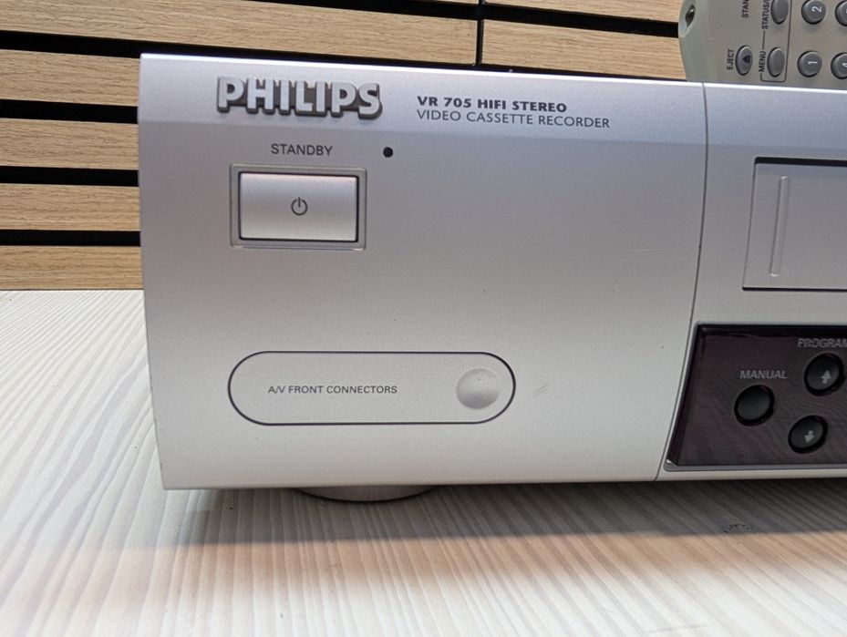 PHILIPS VR 705 #Magnetowid VHS # 6HD #Turbo Drive #Hi-Fi Stereo #Pilot