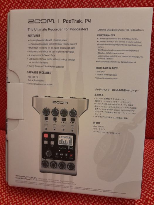 Zoom  PodTrak  P4