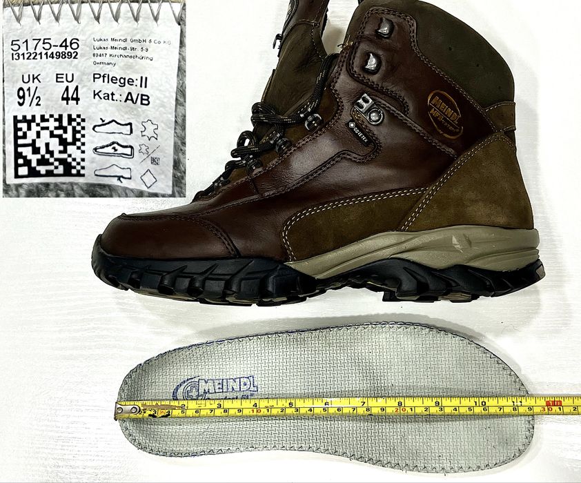 Meindl ботинки с мембраной Gore-Tex трекинговые Германия