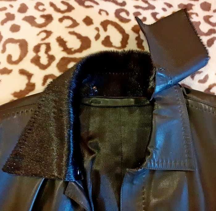 Куртка мужская кожаная UPSTAR Continental р.50-52/185 оригинал