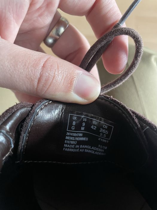 Туфлі Clarks 26.5см