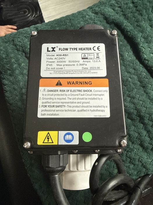 Podrzewacz do basenu elektryczny