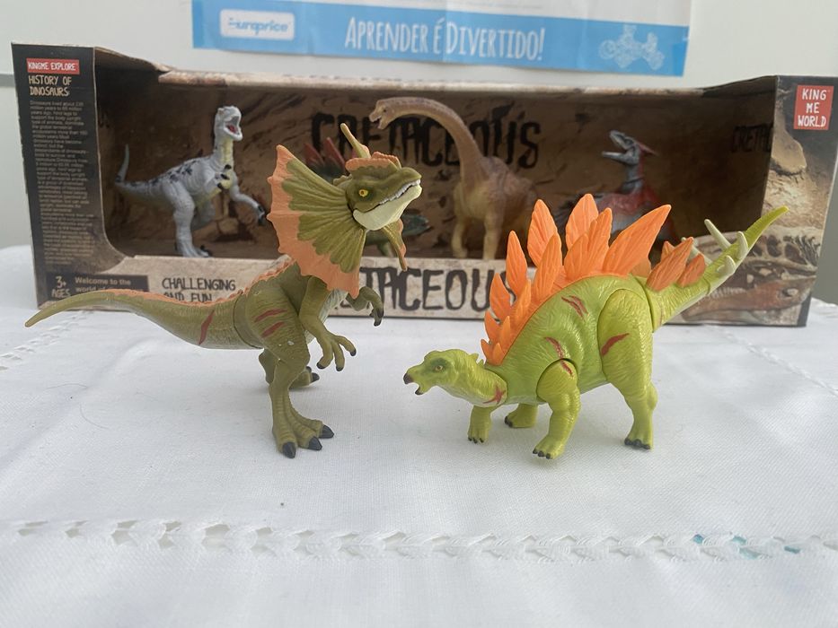 Dinossauros Figuras articuladas interativas