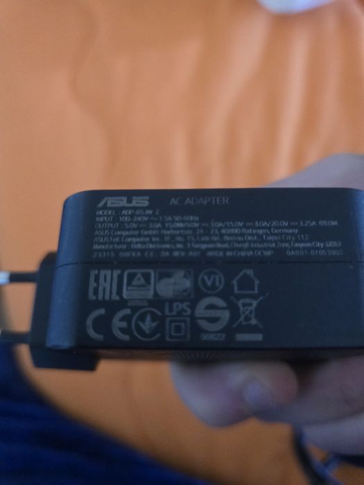 Carregador original asus rog ally de 65w