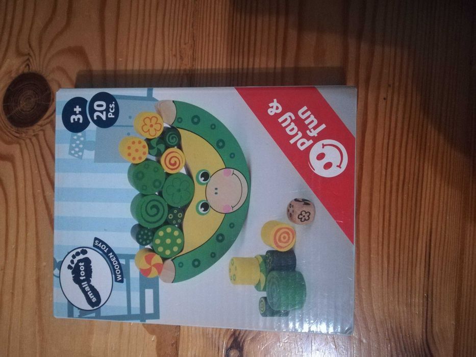 Zabawka Balansująca żaba