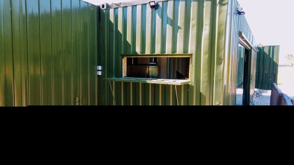 Casa contentor T2 com dois contentores Marítimos 40'HC