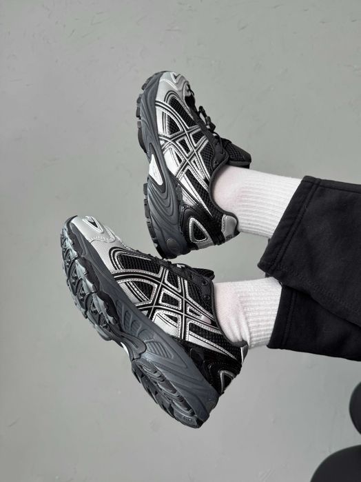 Кросівки Asics Gel-Kahana Tr V4 Black/Silver premium | Кроссовки Асикс чоловічі