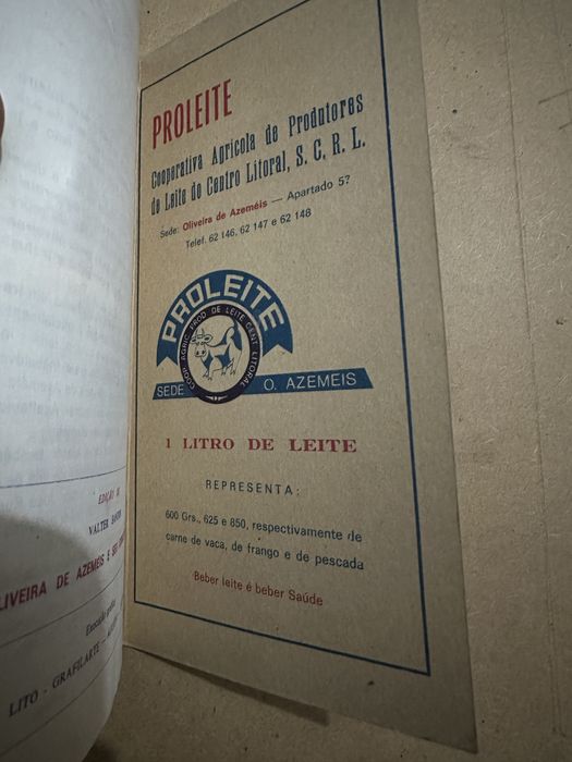 Livro antigo do concelho de oliveira de azemeis