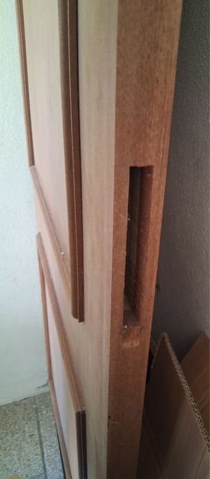 Porta para interior mogno