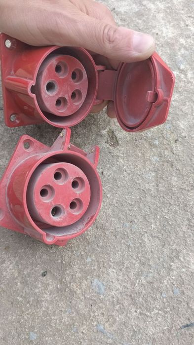 розетки на 3фази 16а