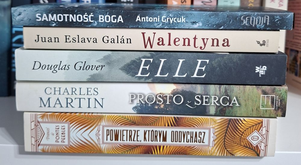 Zestaw ksiazek literatura piękna