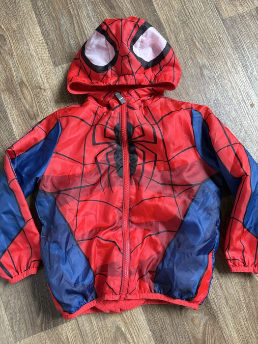Куртка, курточка, вітровка, вітрівка для хлопчика, людина Павук