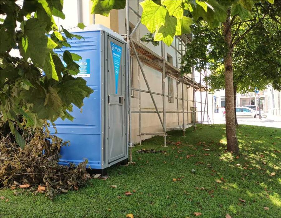 WC portátil para obra e estaleiro – aluguer mensal – Gondomar
