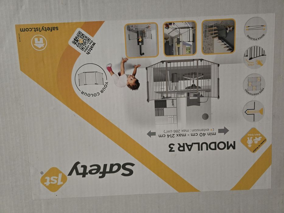 Gradeamento de proteção para escadas para bebé (marca Safety)