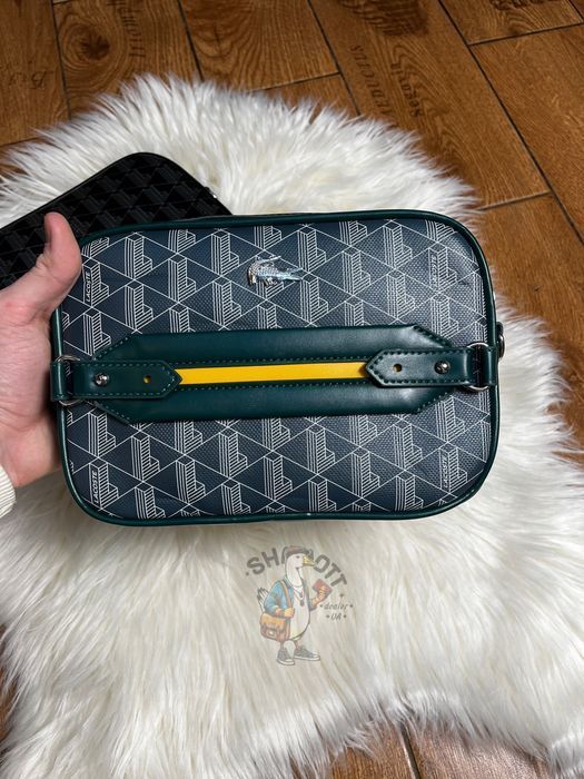 Барсетка LACOSTE чоловіча 25х20 см з пильником