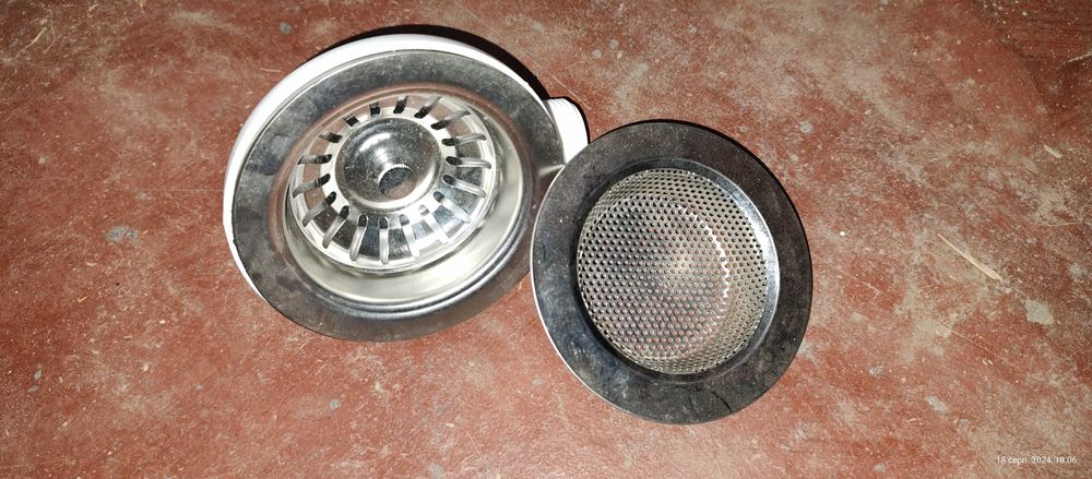 Єврозлив з сіткою для кухні, ціна за все.