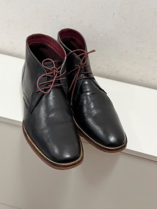 шкіряні черевики next Comfort 45 розмір