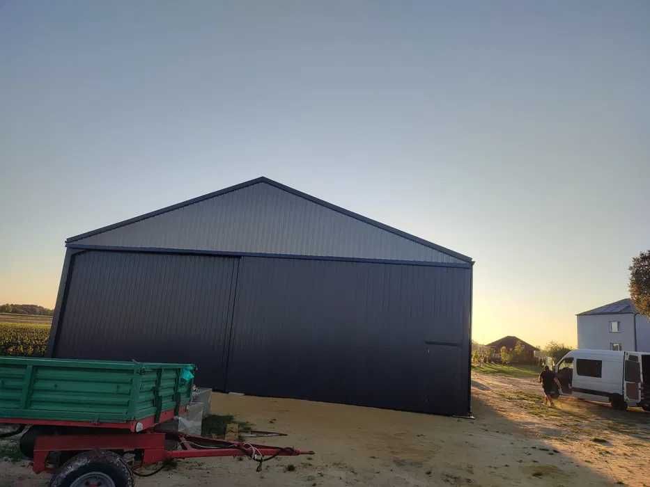 Hala magazynowa stalowa 15x40x5m Stal-Project