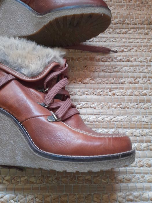 Lindas botas em pele buffalo