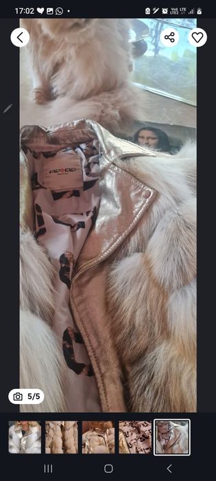 Kurtka skorzana lisy super