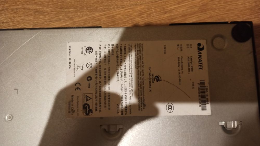 Przełącznik Cisco Catalyst 2960s