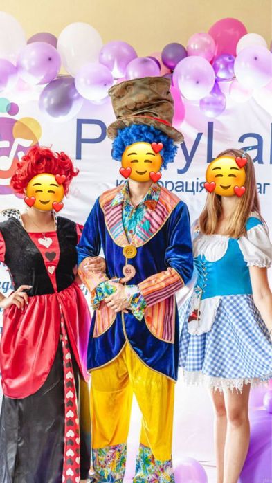 Карнавальні костюми Аліса в країні чудес