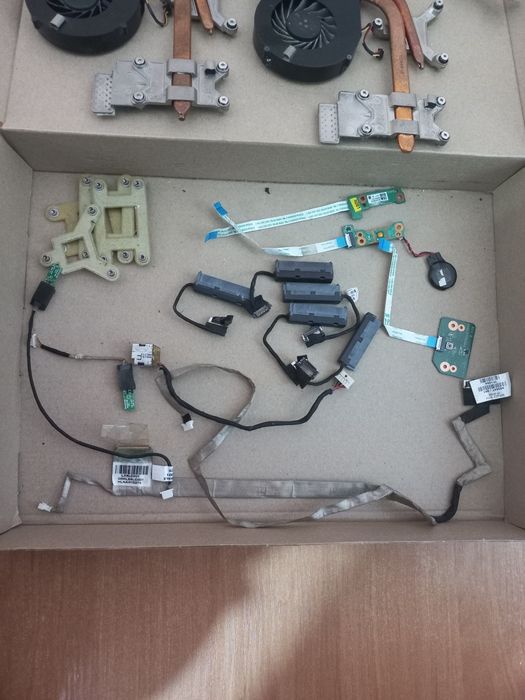 Охлаждение HP Pavilion dv6 3000 dv7 4000 шлейф