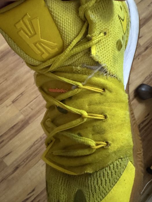 Nike Kyrie 5 SpongeBob | 40–41 размер | Яркие баскетбольные кроссовки