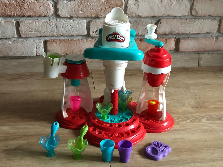 Play doh lodziarnia fabryka lodów