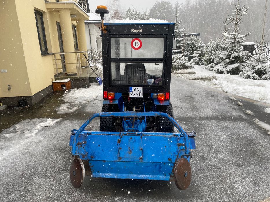 Iseki tx2160 15 KM 4x4 Glebogryzarka Zarejestrowany pług kabina