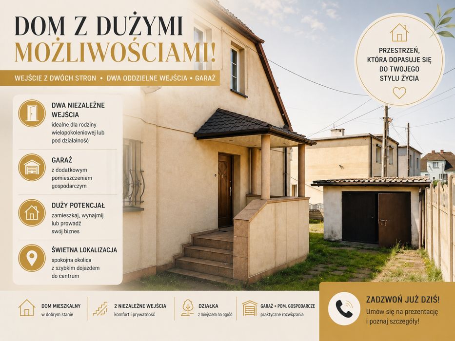 Sprzedam Dom z halą Rybnik