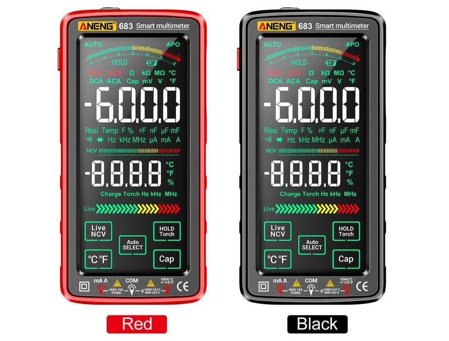 ANENG 683 Базова і PRO версія Гарантія Мультиметр тестер