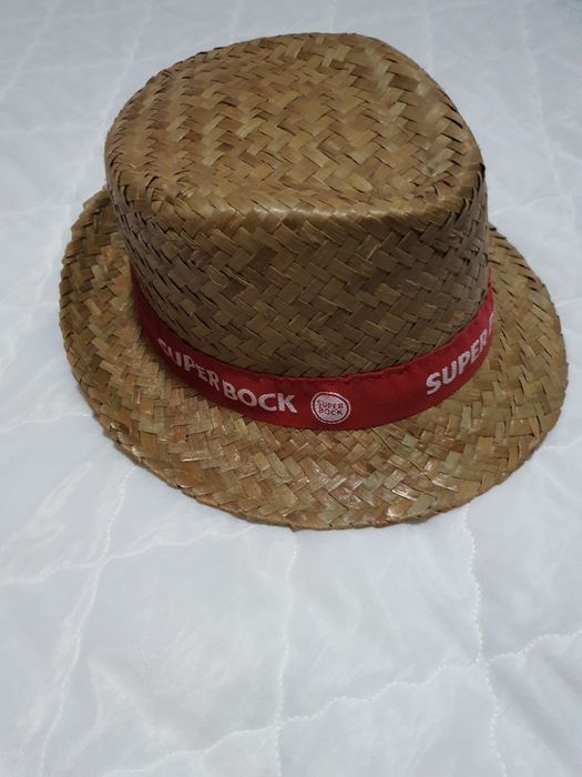 Chapéu de palhinha Super Bock